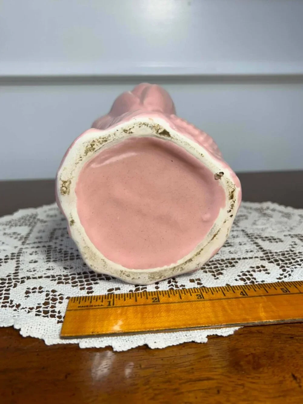 Rare Vintage Niloak Ozark Dawn Pink Tulip Crocus Vase - PRISTINE